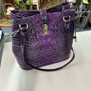 Purple Brahmin Handbag